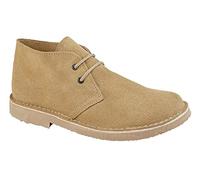 Roamers Originals Mens Desert Boots Camel Size 10 UK