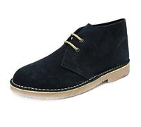 Roamers Originals Mens Desert Boots Navy Size 12 UK