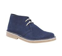 Roamers Originals Mens Desert Boots Navy Size 6 UK