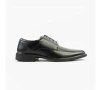 Roamers PERRY Mens Soft Leather Derby Shoes Black - UK 9