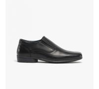 Roamers RONNY Boys Leather Slip On Shoes Black - UK 2