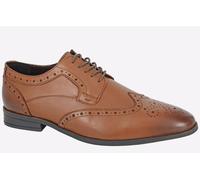 Roamers Sherman Brogue Gibsons Men's | Brogues | Brown | UK Size 8