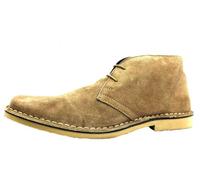 Roamers Size 10 Men's M420bs Suede Desert Boots Beige