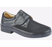 Roamers Tremnont Shoes Extra Wide Men's Trainers, Size 11 In Black