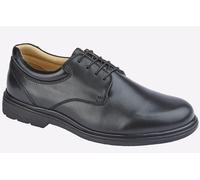 Roamers Trenton Leather Shoes Men's Trainers, Size 13 In Black