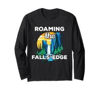 Roaming Fall Edge Niagara Waterfall Road Nature Trip Group Long Sleeve T-Shirt