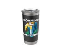 Roaming Fall Edge Niagara Waterfall Road Nature Trip Group Stainless Steel Insulated Tumbler