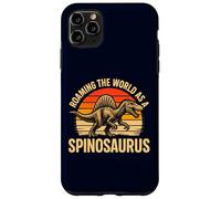 Roaming The World As A Spinosaurus Retro Dinosaur Fossil Case for iPhone 11 Pro Max