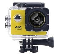 Roamix Vision 4k Action Camera, Roamix Vision+ 4K, DV HD Waterproof Outdoor Underwater Camera, Outdoor Waterproof Sports Cameras for Photography and Diving Enthusiasts (Yellow,128g)