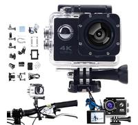 Roamix Vision+ 4K, Roamix Vision 4k Action Camera, HD waterproof outdoor underwater camera for diving photographers, Record Every Moment of Life (64G,Black)