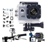 Roamix Vision+ 4K, Roamix Vision 4k Action Camera, HD waterproof outdoor underwater camera for diving photographers, Record Every Moment of Life (64G,Gray)