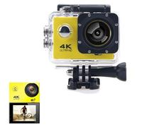 Roamixs Vision 4k Camera, 2025 Roamixs Vision+ 4K Sports Camera, WiFi HD Waterproof Outdoor Action, Outdoor Waterproof Sports, Record Every Moment of Life (Yellow,64G)