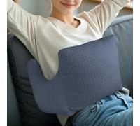 RoamReady Hysterectomy Recovery Pillow, Post-Surgery Cushion for Abdomen C-Section Tummy Tuck Lumpectomy Myomectomy Patients Must Haves Abdominal Pillow with Pocket (Navy Blue)