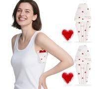 RoamReady Lymphedema Axilla Pillow with Ice Packs, Armpit Pain Relief Mastectomy Pillows, 2Pcs Cotton Lumpectomy Recovery Supplies, Post Mastectomy Pillow for Sleeping