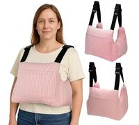RoamReady Mastectomy Pillows, Post Mastectomy Must Haves, Hysterectomy Pillow Lumpectomy Recovery Supplies, Breast Surgery Pillow, Gifts for Women Help for Recovery and Rest, Pink