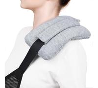 RoamReady Seat Belt Pillow for Mastectomy Post-Surgery, Heart Surgery Recovery Support Cushion Pad for Chest Chemo Port Pacemaker Bypass Hysterectomy Recovery Gifts for Women (Gray)