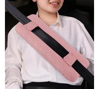 RoamReady Seat Belt Pillow for Mastectomy Post-Surgery, Heart Surgery Recovery Support Cushion Pad for Chest Chemo Port Pacemaker Bypass Hysterectomy Recovery Gifts for Women (Pink)
