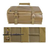 RoamRider Shooting Mat, Extra Large Portable Shooting Mats Prone Padded, Tactical Non-Slip Waterproof Roll Up Shooting Mat with Pockets, Bipod Holder, Molles for Range Shooting Rifle Hunting