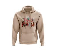Roan Pop Music Chappell Hoodie - Pullover Full Sleeve Hoody Hooded Fleece Top Chappell Hoodie for Ladies Hooded Heavy Sweatshirts (Natural - M)