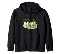 Roanoke Lost Colony America’s Oldest Unsolved Mystery Zip Hoodie