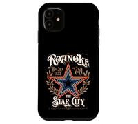 Roanoke Virginia Mill Mountain Star 1852 Vintage Style Case for iPhone 11