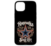 Roanoke Virginia Mill Mountain Star 1852 Vintage Style Case for iPhone 15 Plus