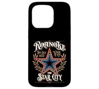 Roanoke Virginia Mill Mountain Star 1852 Vintage Style Case for iPhone 15 Pro