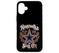 Roanoke Virginia Mill Mountain Star 1852 Vintage Style Case for iPhone 16 Plus