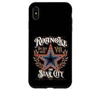 Roanoke Virginia Mill Mountain Star 1852 Vintage Style Case for iPhone XS Max