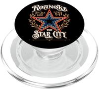 Roanoke Virginia Mill Mountain Star 1852 Vintage Style PopSockets PopGrip for MagSafe