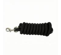 RoaQinFo 2.5m Braided Equestrian Wire Rope Abrasion-Resistant Braided Horse Wire Rope Soft for Equestrians, Black