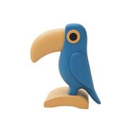 RoaQinFo 2-in with Night Light | USB Rechargeable, Toucan Night Light, Soft Silicone Design, for Nursery, Bedroom, Blue