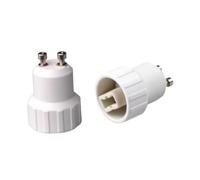 RoaQinFo 2x GU10 to G9 Bulb Adapter Converter, Length 4cm, for LED Panels And Halogen Lights