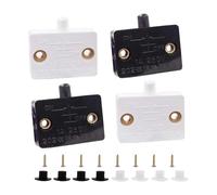 RoaQinFo 4X Cabinet Door Switch, Closet Light Lamp Switch,Applicable to 220V,Cabinet Lamp Switch,Automatic Door Switch