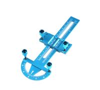 RoaQinFo Absorber Measuring Instrument, for Evaluating Balance, Adjustment Tool, Shock Absorber, Height Measurement, Portable Steel Scale, Suitable for, Blue