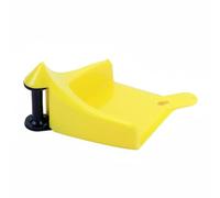 RoaQinFo Car Hose Guide Wheel Roller Tire Hose Guide Hose Organizer Hose Protector With Roller To Keep Hoses From Getting Stuck And Easy Pegboard Storage, Yellow