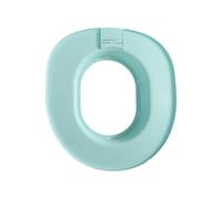 RoaQinFo Cat Litter Tray Cat Toilet Training Potty Seat Training Insert Toilet Adapter Strong PP With Removable Stages for Easy Toilet Habit Suitable for home, Blue