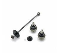 RoaQinFo Children Scale Vehicle Precision Drive Set With CNC Machined Gears Differential Gear Set Metal Drive Shaft Handling Improvement Parts suitable for track hobby speed runs 1/14, Titanium