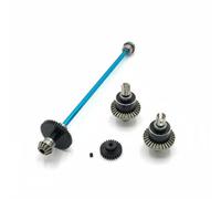 RoaQinFo Children Scale Vehicle Precision Drive Set With CNC Machined Gears Differential Gear Set Metal Drive Shaft Handling Improvement Parts suitable for track hobby speed runs 1/14, Blue