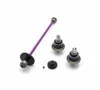 RoaQinFo Children Scale Vehicle Precision Drive Set With CNC Machined Gears Differential Gear Set Metal Drive Shaft Handling Improvement Parts suitable for track hobby speed runs 1/14, Purple