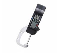RoaQinFo Digital Thickness Gauge Caliper Meter Tool With 0.01mm Fine Measurement Aluminum Alloy Frame Inch Metric Option Big Display Quick Zero Suitable for, 0-25mm, Horizontal