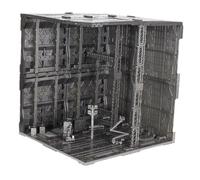 RoaQinFo Diorama Action Figure with Interlocking Base to Install on The Modeling Organizer, Toy Storage Rack, Style E