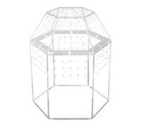 RoaQinFo for Jumping Spiders, Cage, Transparent Acrylic Aquarium for Terrestrial, Arboreal And Hermit Animals.