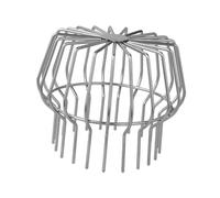 RoaQinFo Gutter Leaf Guard Stainless Steel Strainer Drain Strainer Cleaner Downspout Anti Blocking Line Head Suitable for, 6 inch