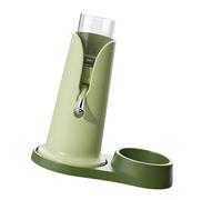 RoaQinFo Hamster Kettle,Pet Supplies,Decoration,Hamster Water Bottle with Stand Little Pet Automatic Drinking Bottle for Parrots, green