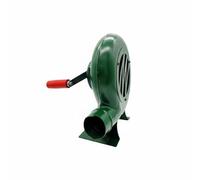 RoaQinFo Handheld Air Blower Manual Fire Blower Hand Crank Bellows Camping Blower Portable design enables easy carry and fast use to coals and keep flames, Hand-cranked Blower 300W