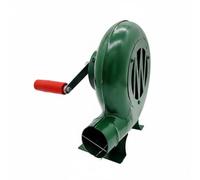 RoaQinFo Handheld Air Blower Manual Fire Blower Hand Crank Bellows Camping Blower Portable design enables easy carry and fast use to coals and keep flames, Hand-cranked Blower 200W