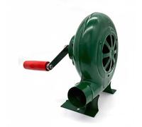RoaQinFo Handheld Air Blower Manual Fire Blower Hand Crank Bellows Camping Blower Portable design enables easy carry and fast use to coals and keep flames, Hand-cranked Blower 150W