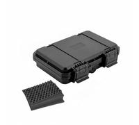 RoaQinFo Hardware Hard Case Equipment Box Case Tool Case with Heavy Duty Shell Weather Resistant Design Secure Latches Pressure Relief Valve Portable Grip, JSJM 1409 Black with Sponge