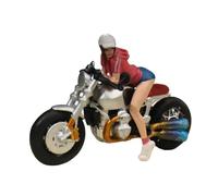 RoaQinFo Miniature Person Figurine, Painted Resin Figurine, Micro Decoration, Dollhouse Accessories, Desktop Object, Suitable for Gift And Collection, Women